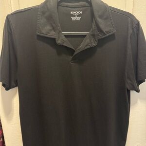Bonobos Men's Black Polo Shirt